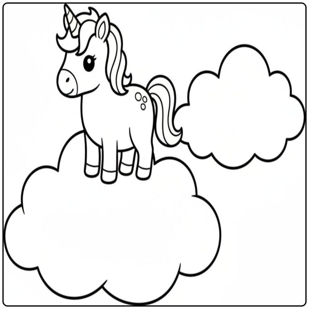 Download Unicorn for Hours of Coloring Fun coloring page