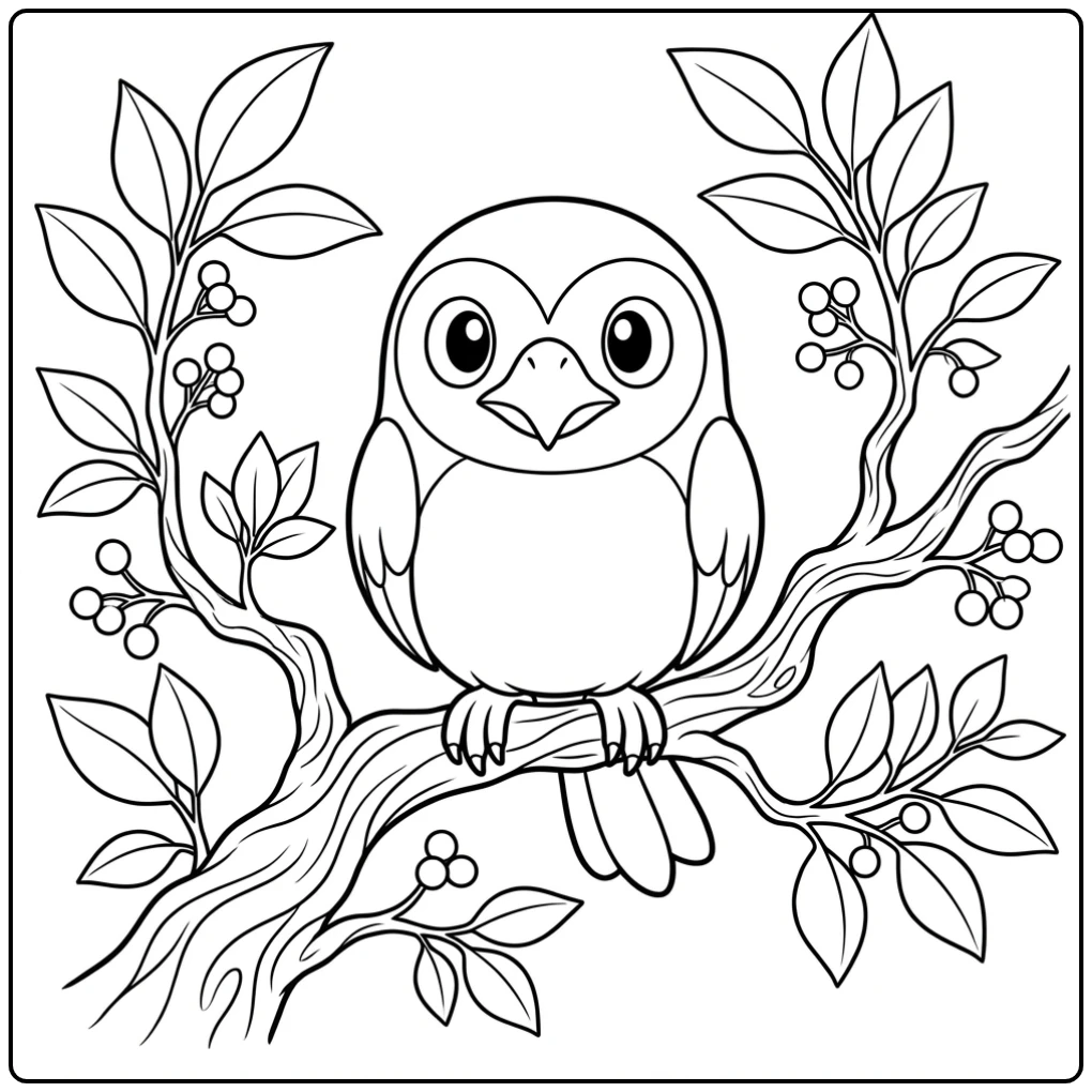 Pokemon Natu coloring page