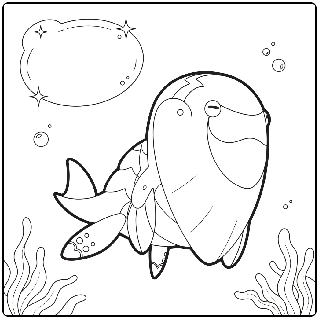 Pokemon Arctovish Underwater Adventure coloring page