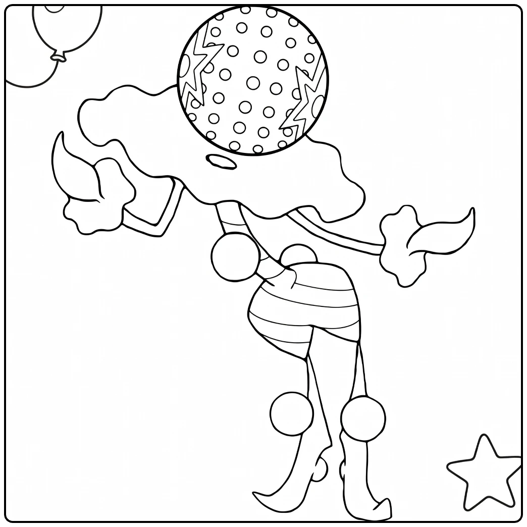 Pokemon Blacephalon for Kids coloring page