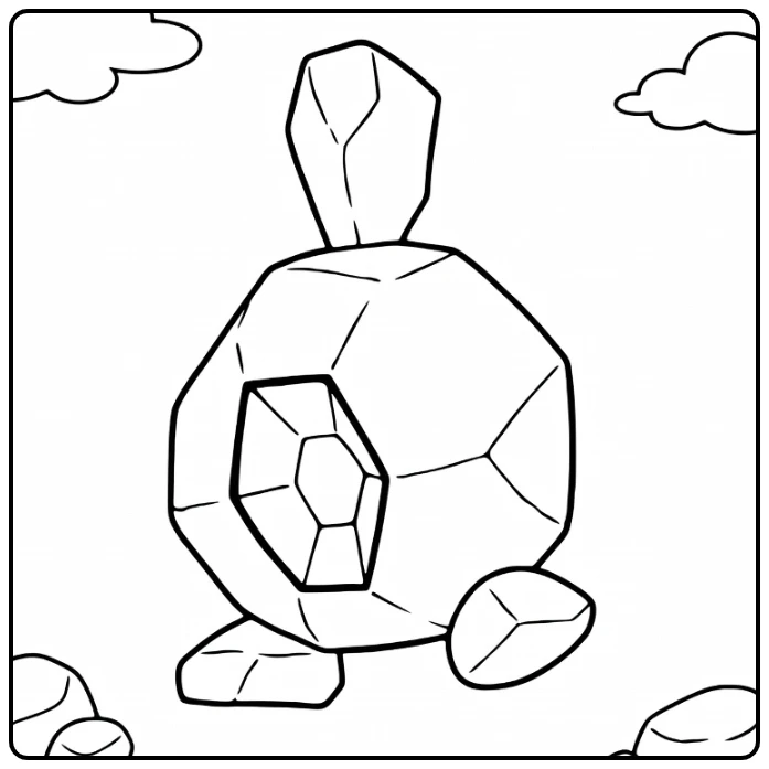 Pokemon Blitzle coloring page