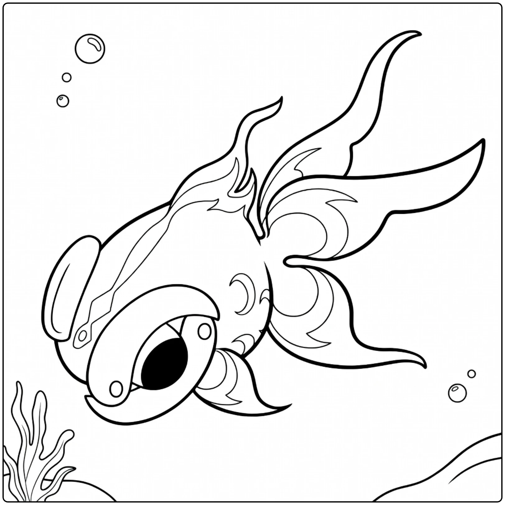 Pokemon Chi Yu for Children coloring page