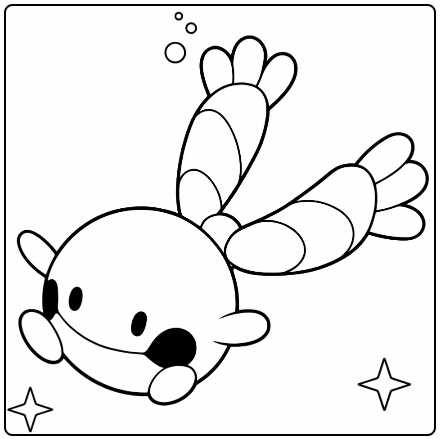 Pokemon Chingling coloring page