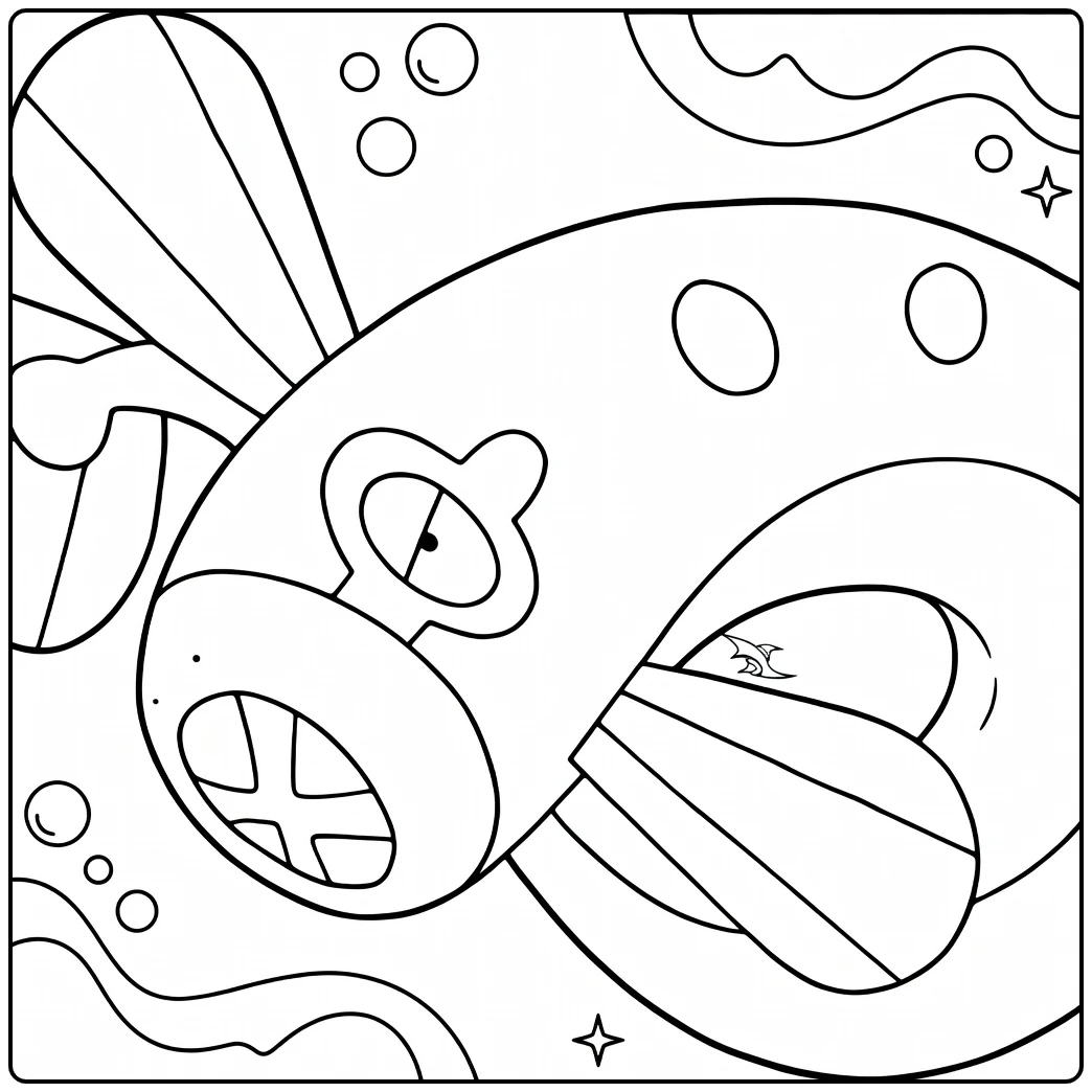 Pokemon Eelektrik coloring page