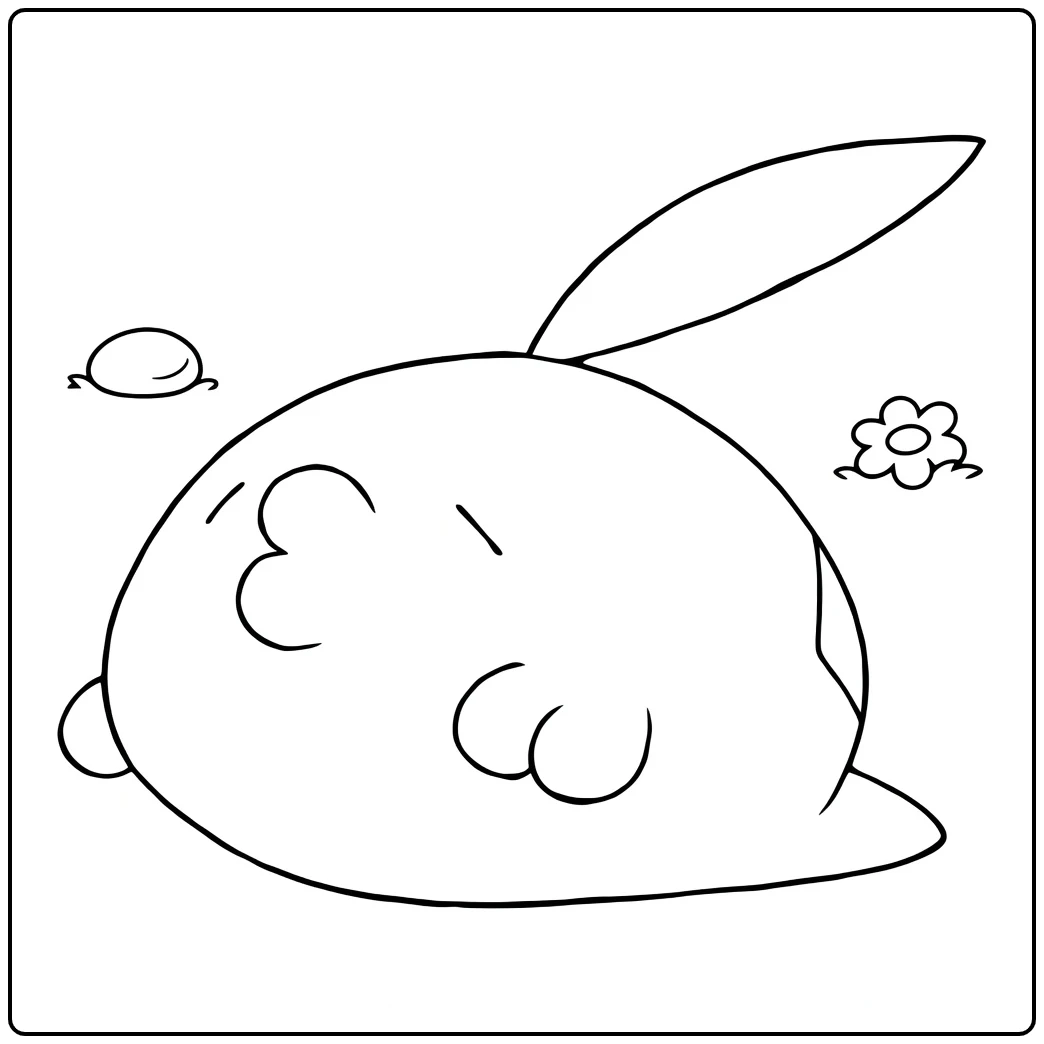 Pokemon Gulpin coloring page