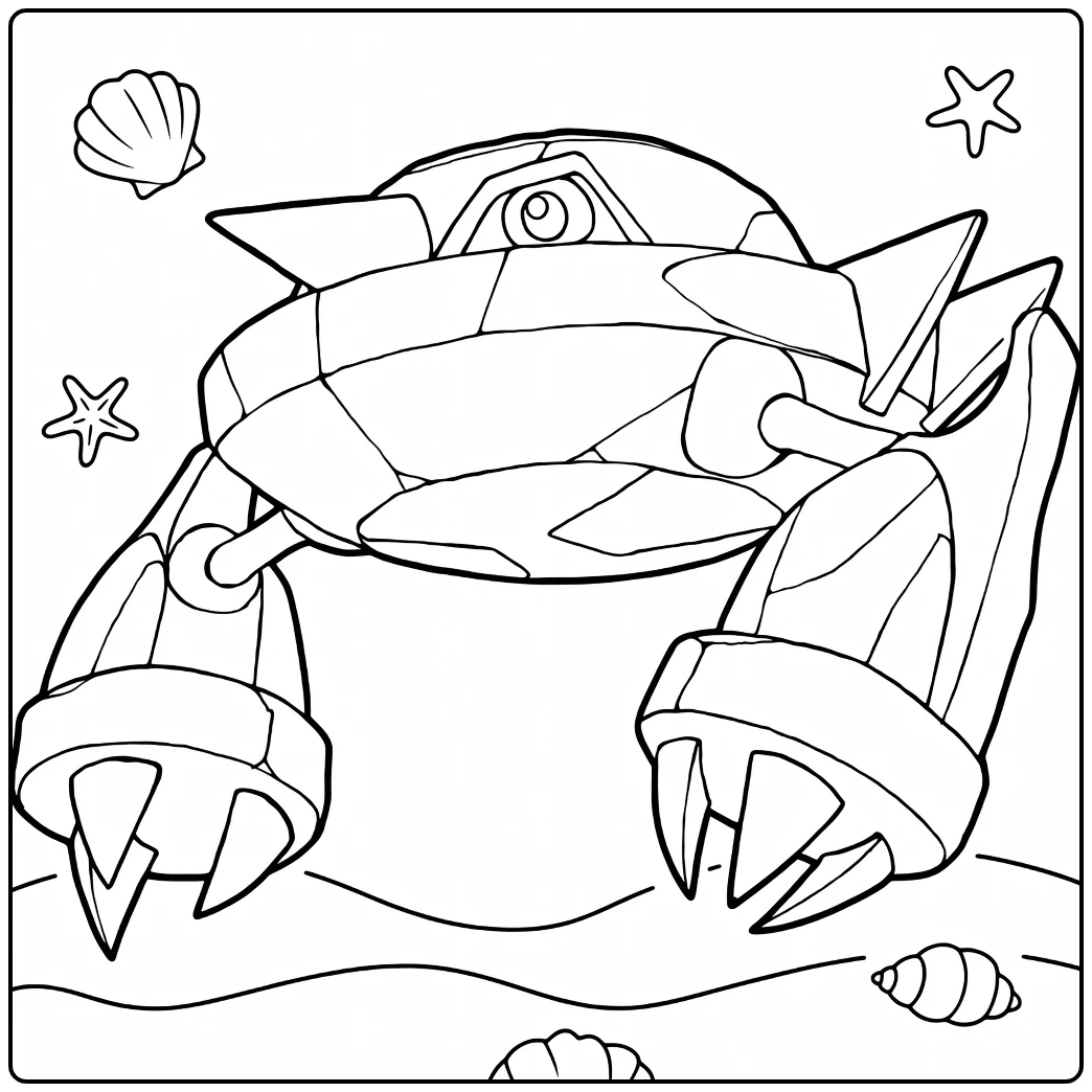 Pokemon Metang coloring page
