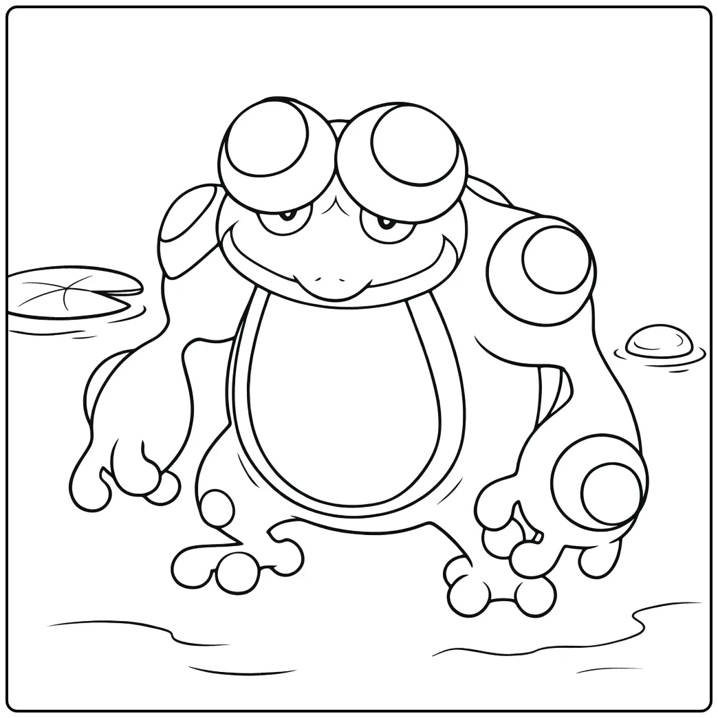 Pokemon Seismitoad coloring page