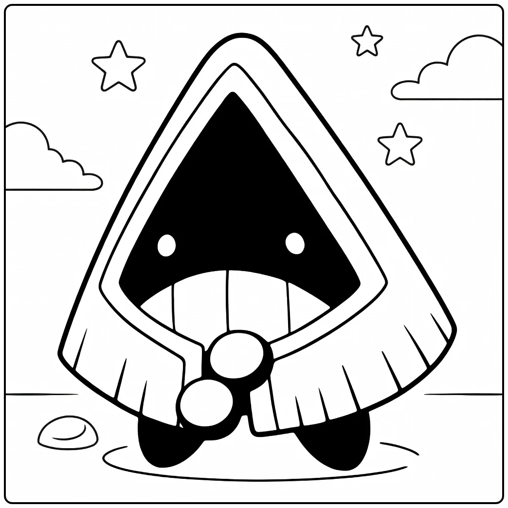 Pokemon Snorunt coloring page