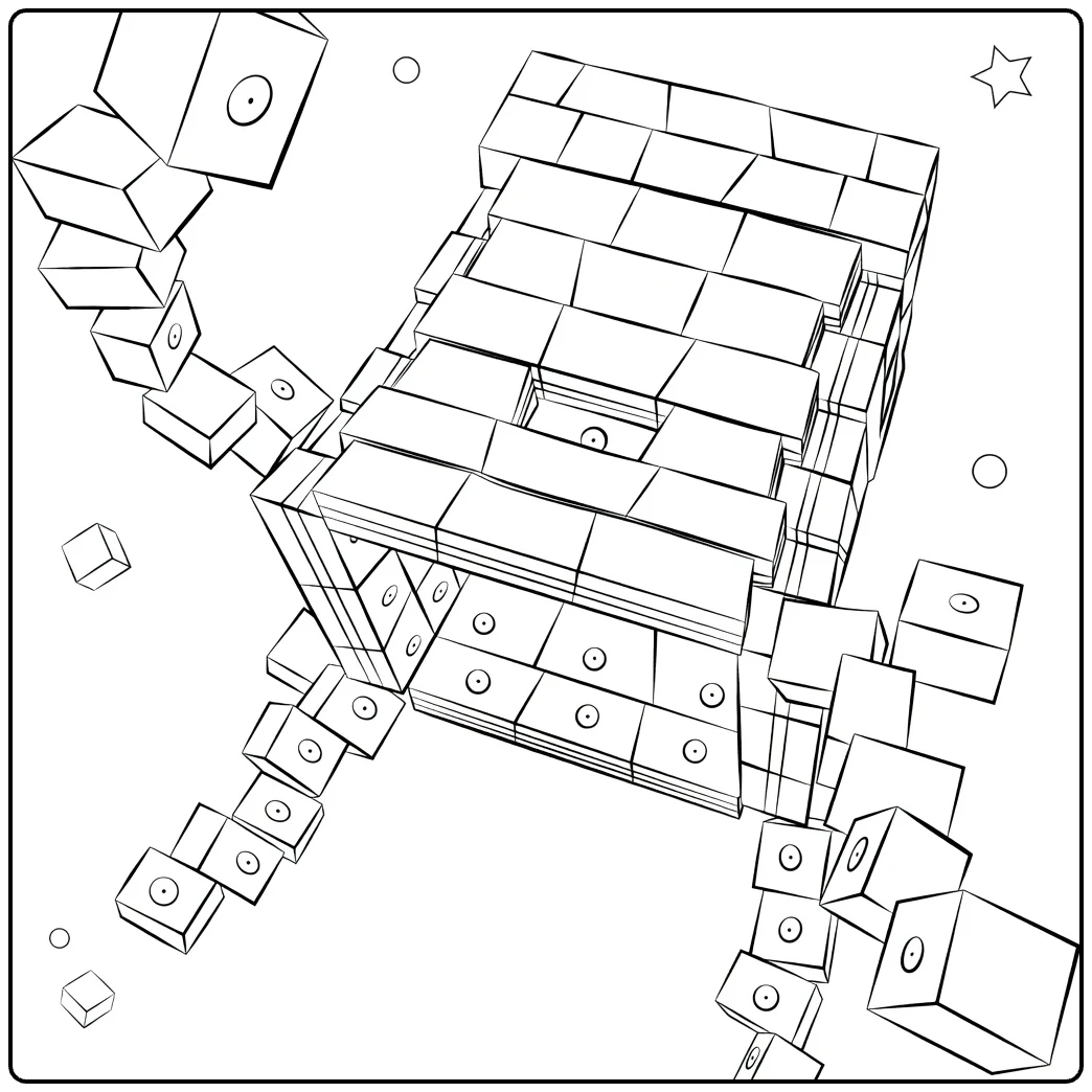 Pokemon Stakataka for Kids coloring page