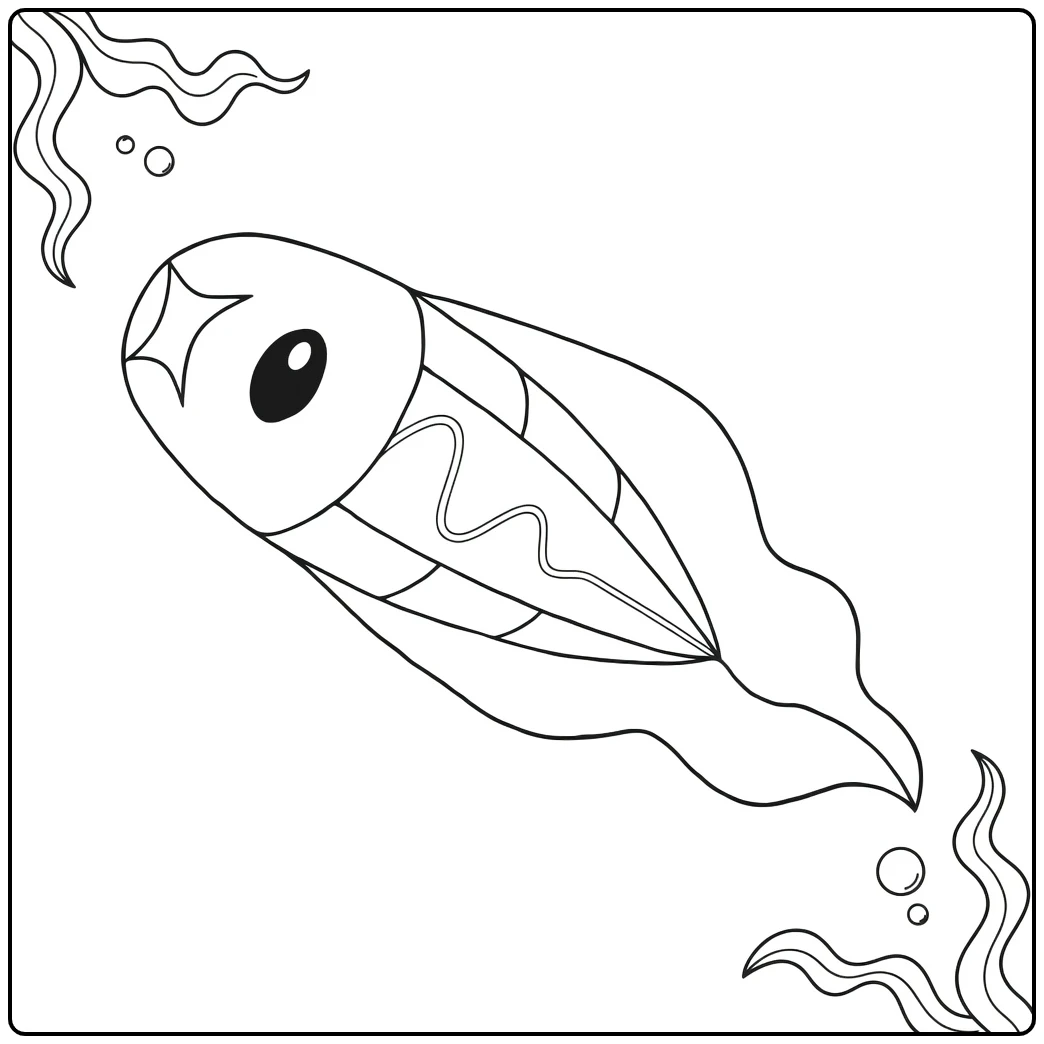 Pokemon Tynamo coloring page