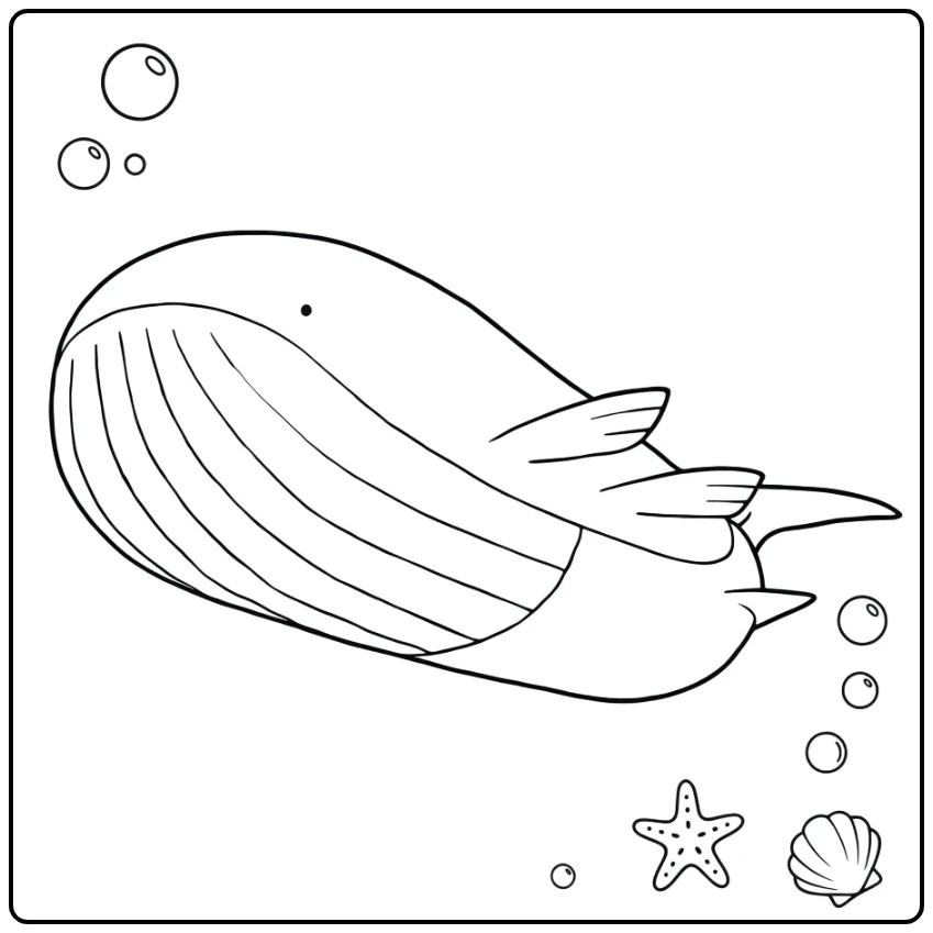 Pokemon Wailord coloring page