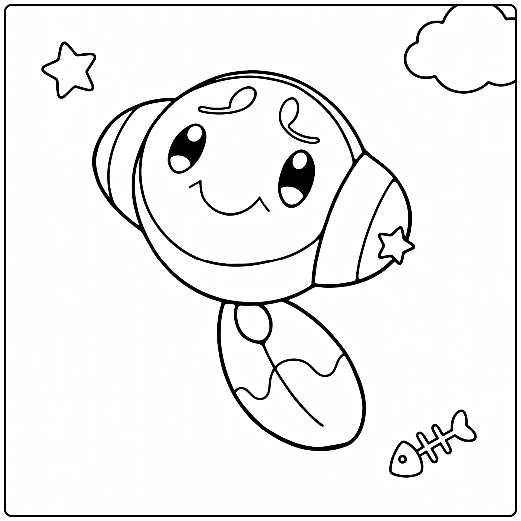 Pokemon Gurdurr coloring page