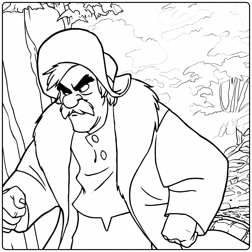 Amos Slade coloring page