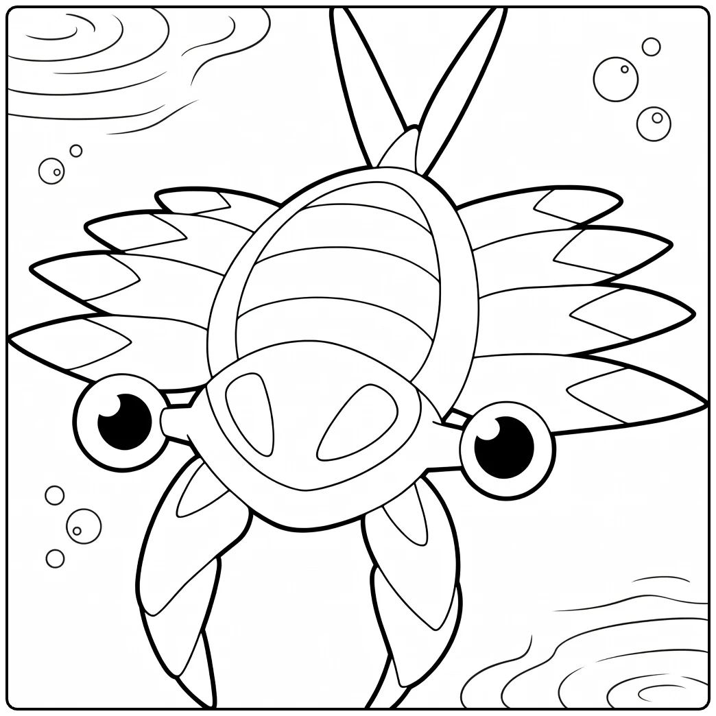Anorith coloring page