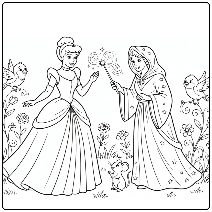 assepoester coloring page assepoester and fee in the tuin