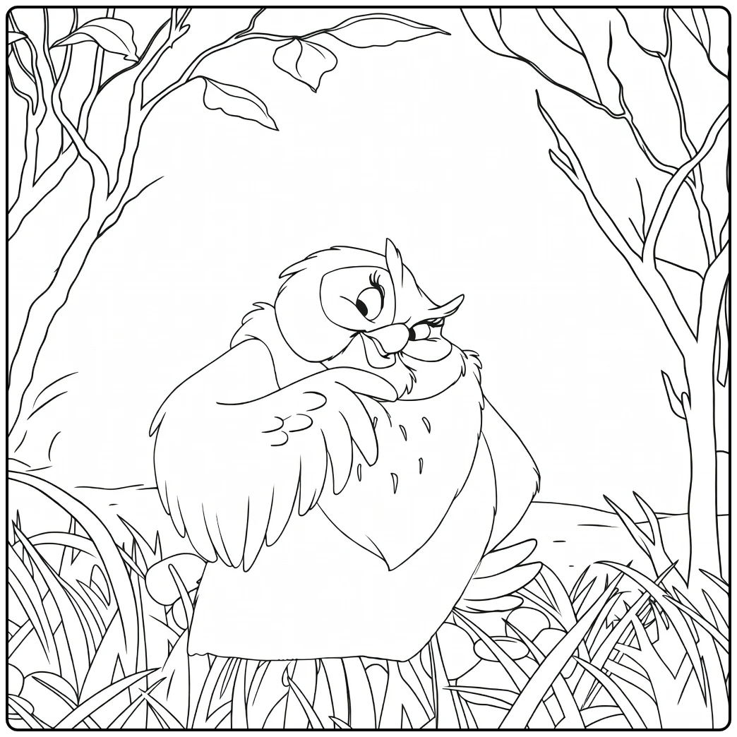 Big Mama coloring page