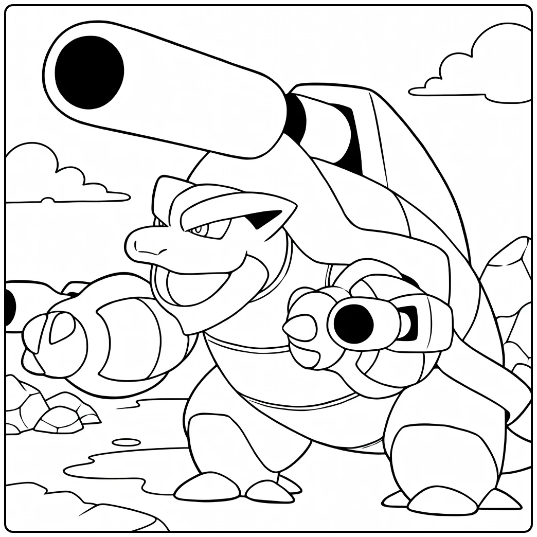bronzor coloring page Pokemon and color
