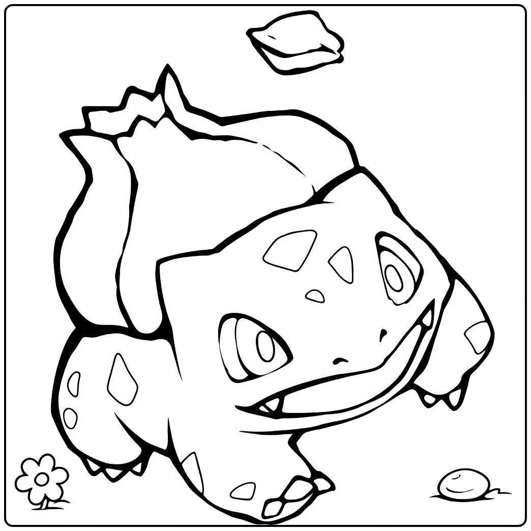 Bulbasaur for Kids coloring page