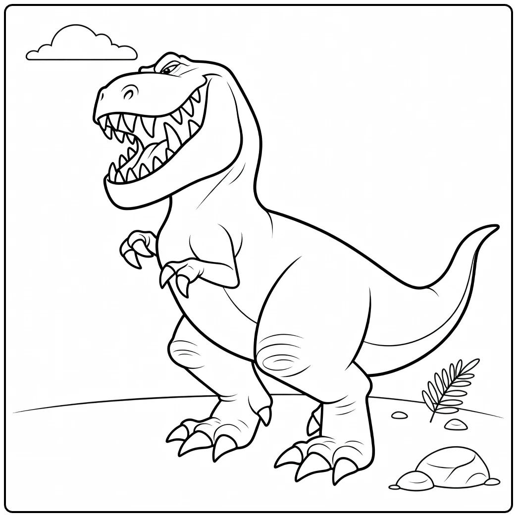Butch coloring page