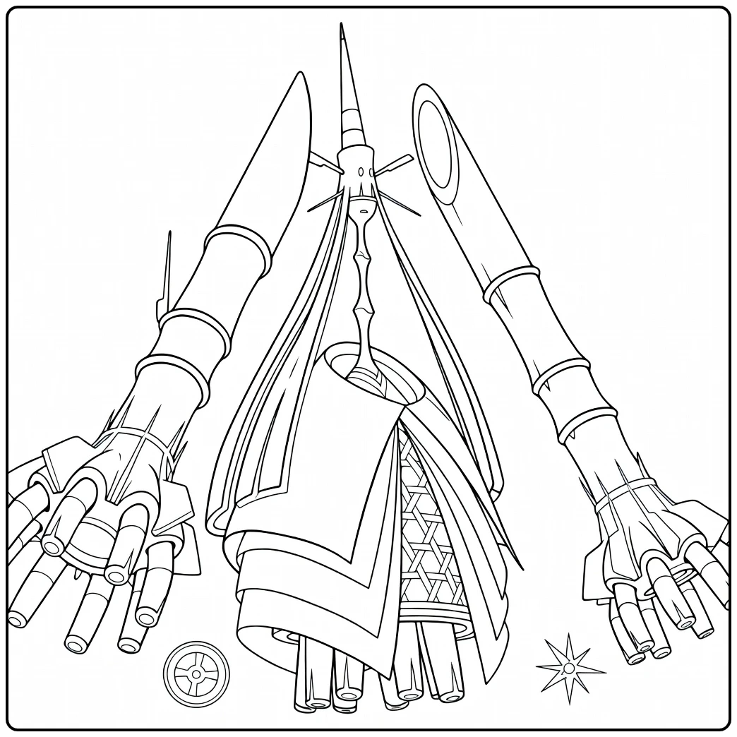 Celesteela for Pokemon Fans coloring page