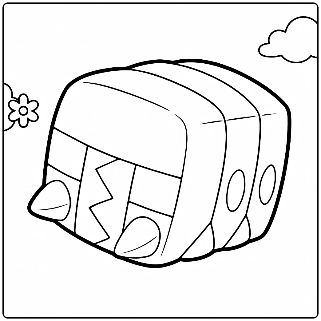 Charjabug coloring page