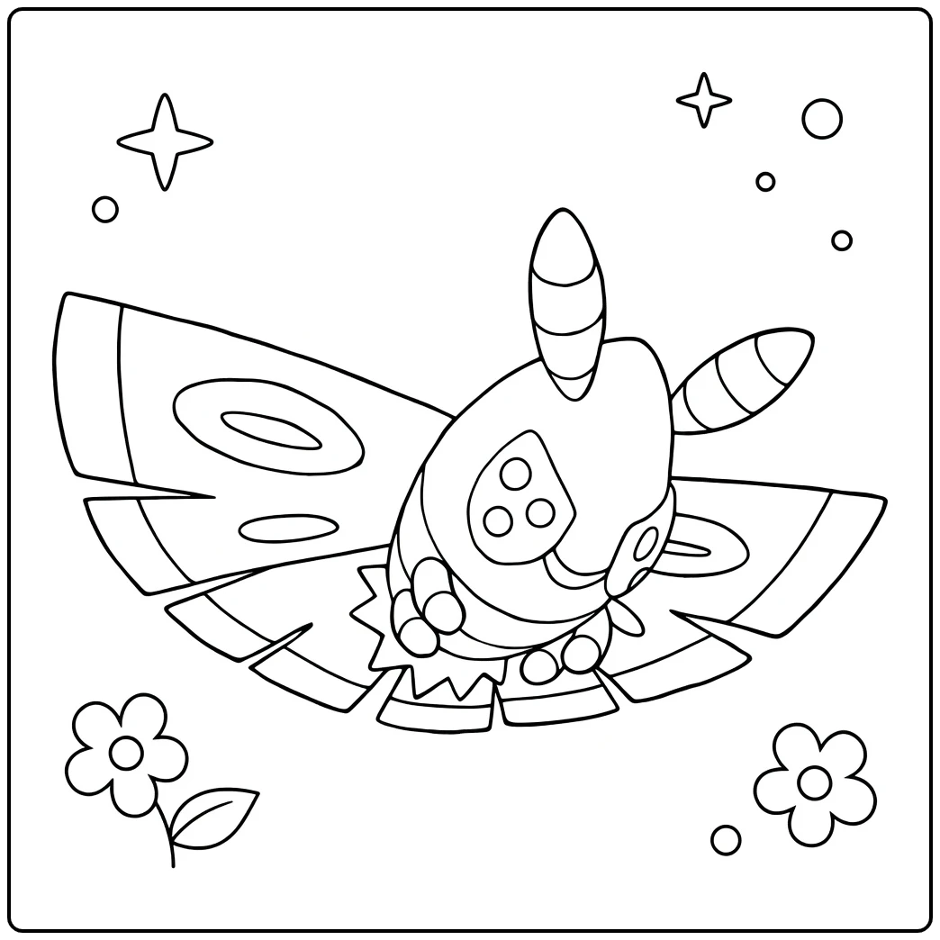 Dustox for Children coloring page