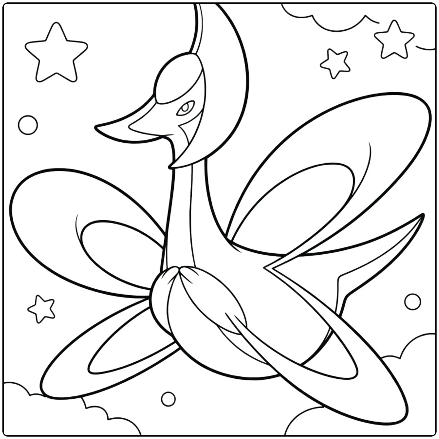 Giratina coloring page