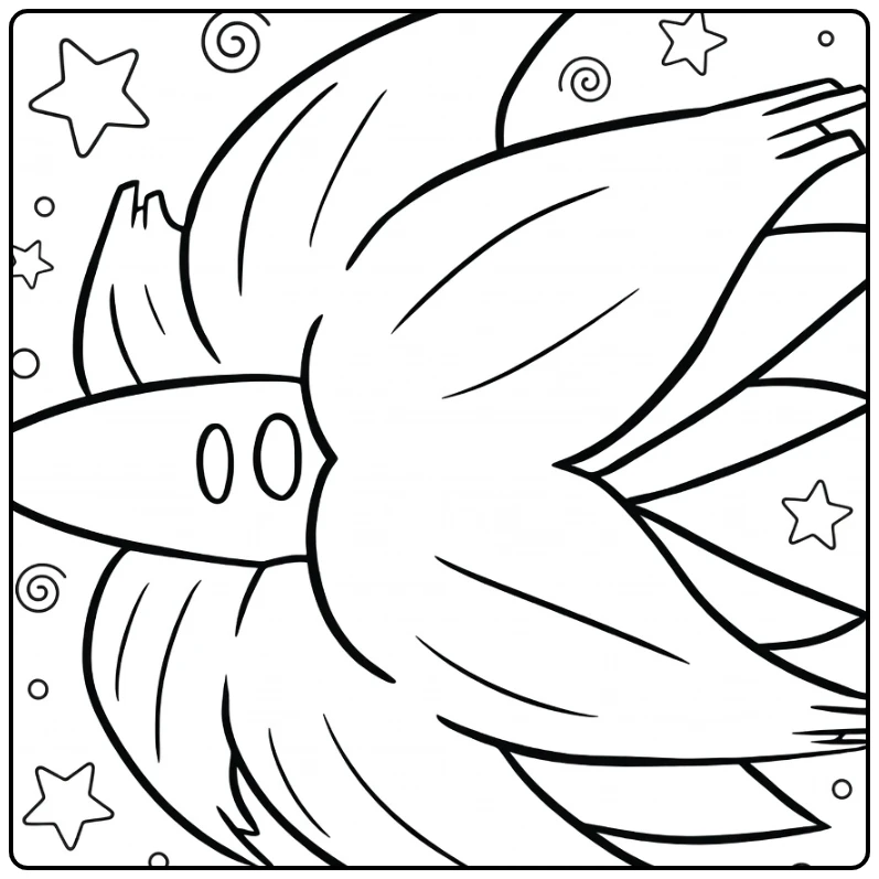 Glimmora Cute Pokemon coloring page