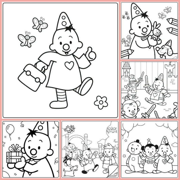 Bumba coloring page collection cover image