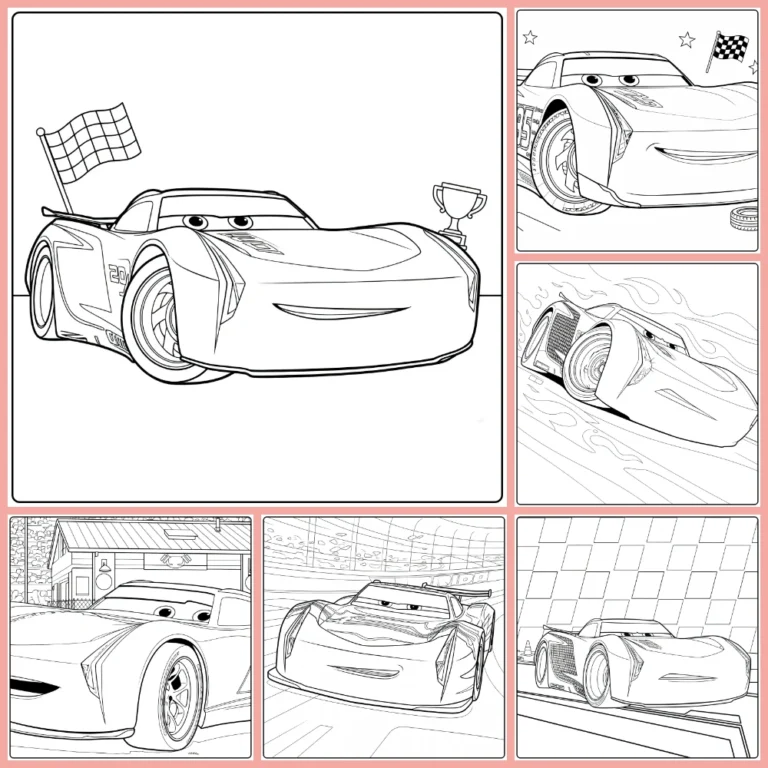 jackson storm coloring page collection cover image