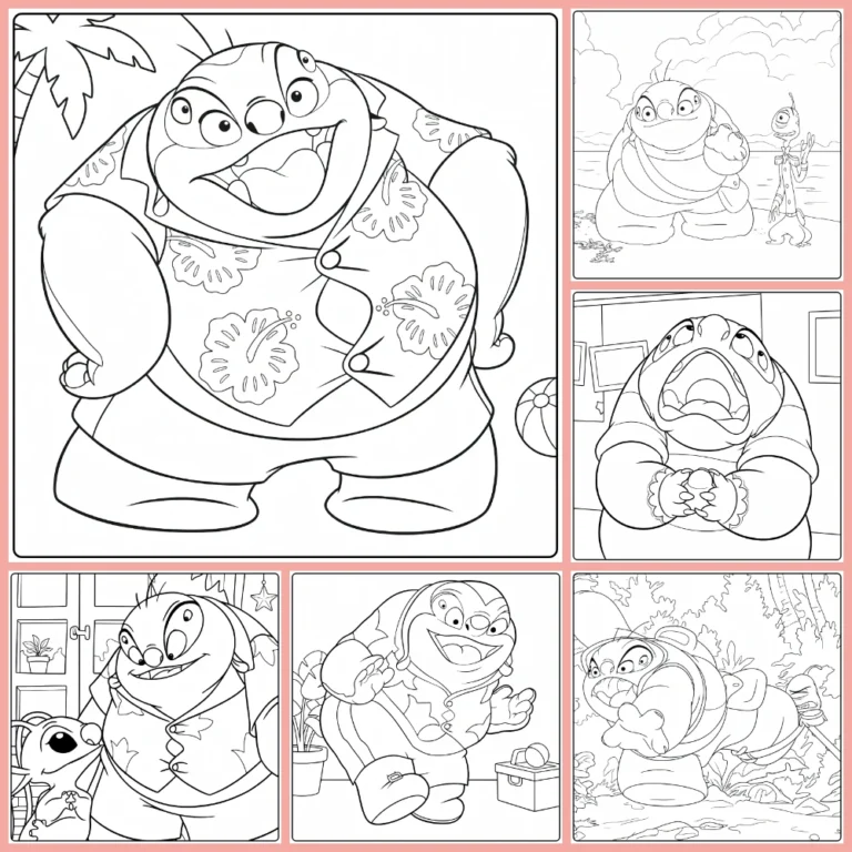 jumba coloring page collection cover image
