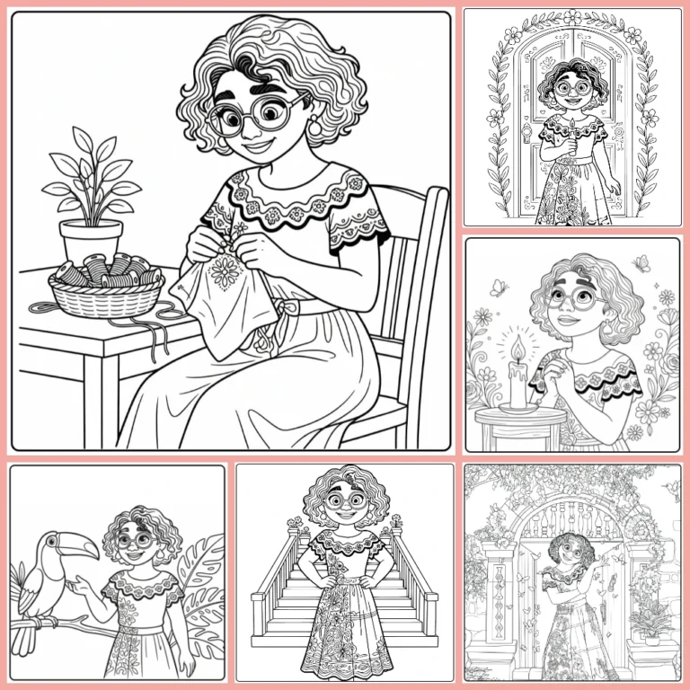 Mirabel Madrigal coloring page collection cover image
