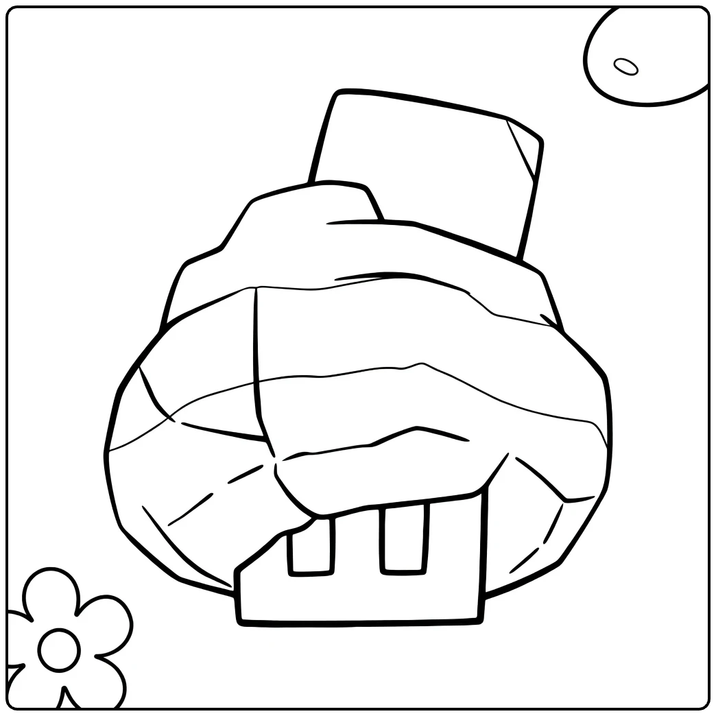 Nacli Rocky Pokemon coloring page