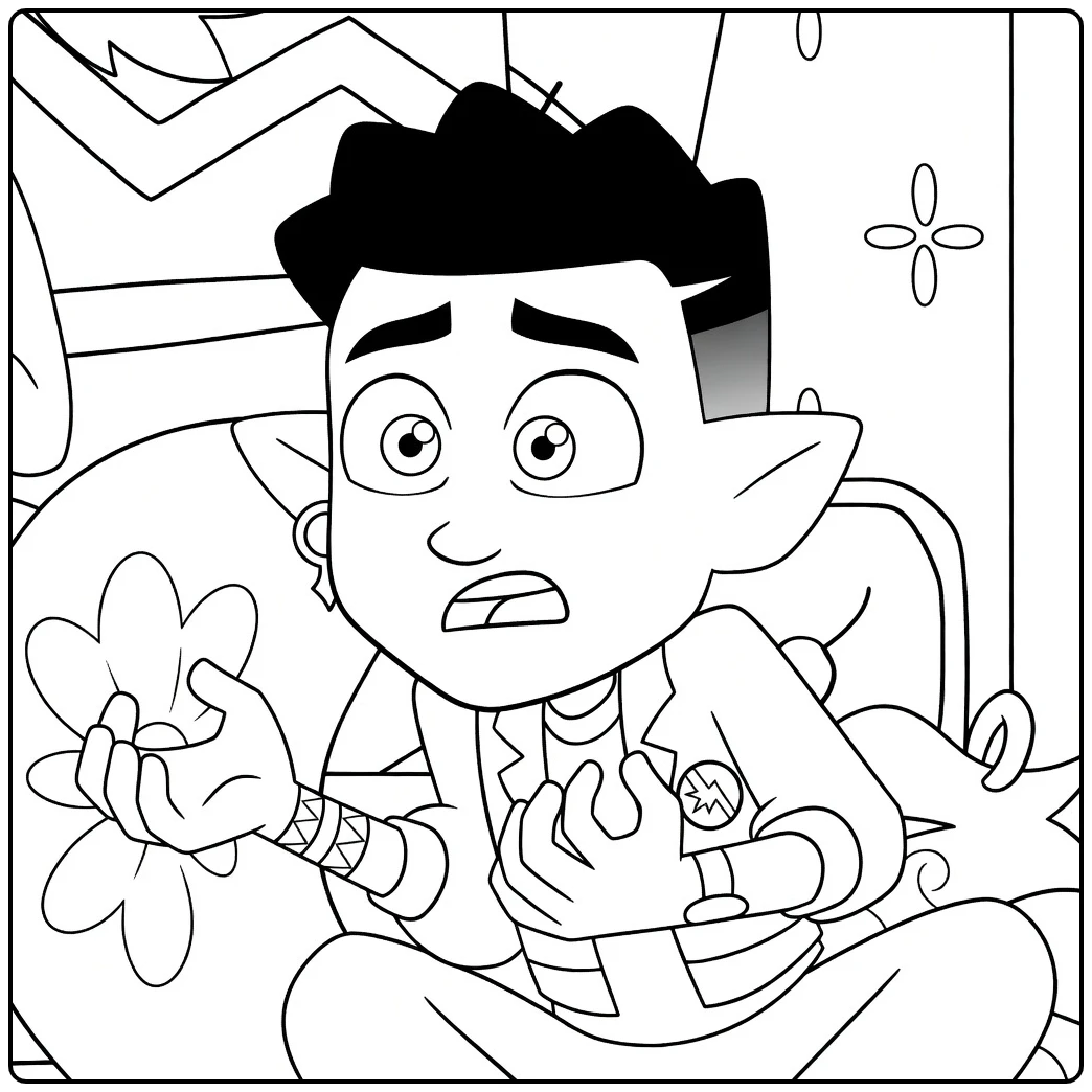 Gus Porter coloring page