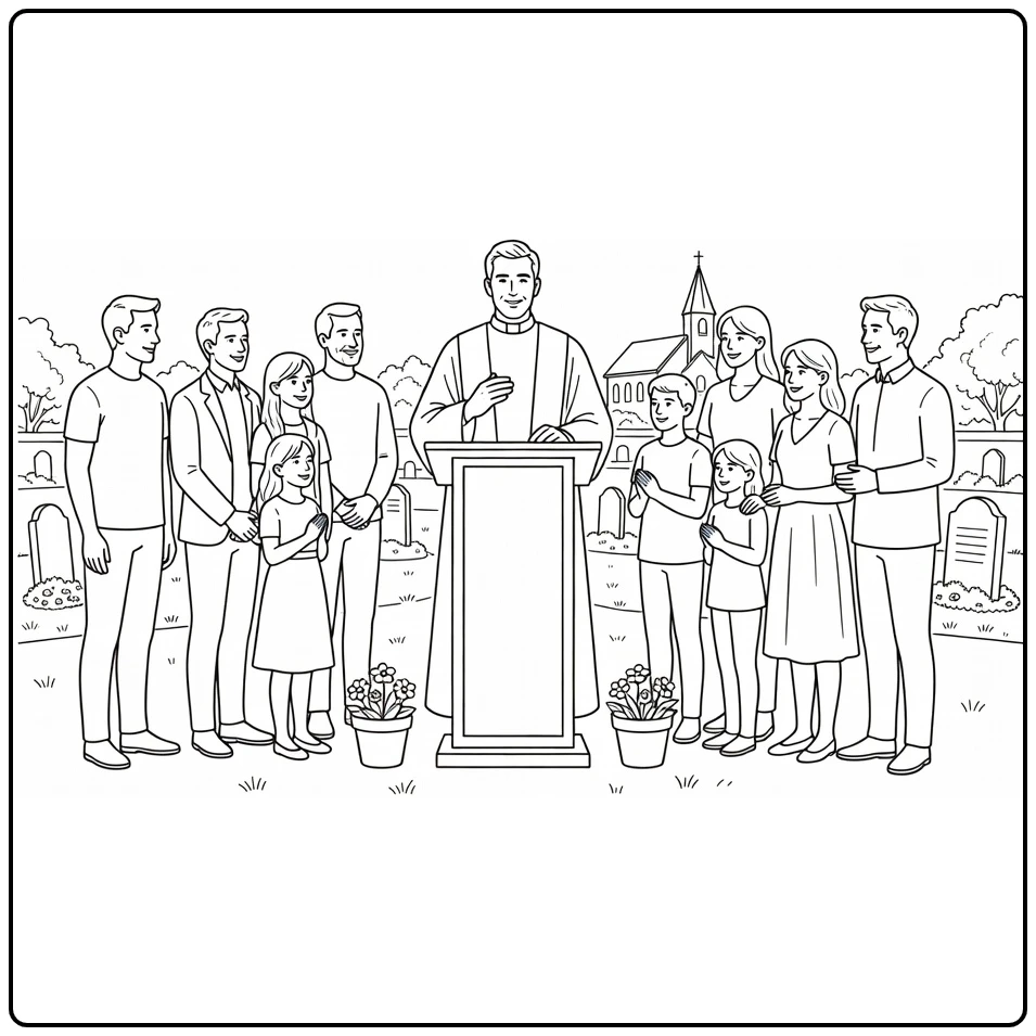 hemelvaart coloring page dominee zegen hemelvaartsdag