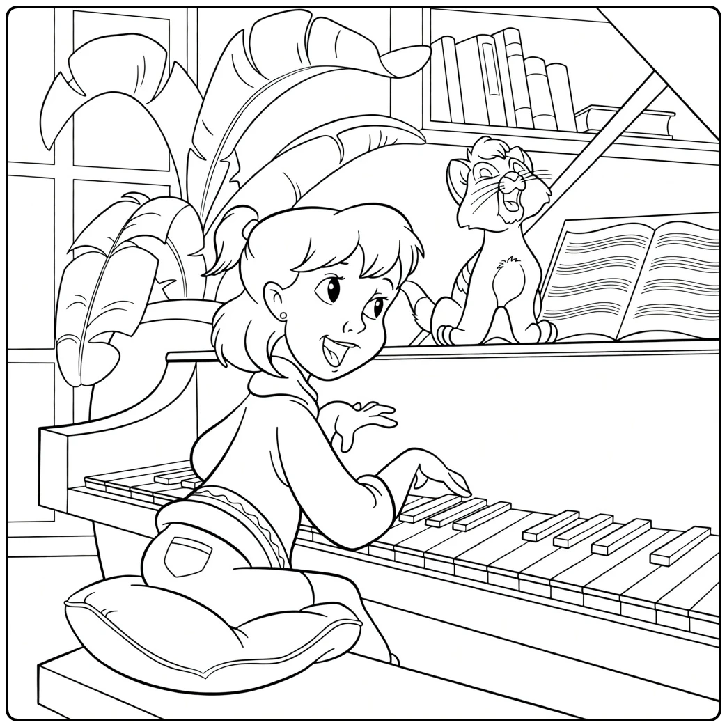 Jenny Foxworth coloring page