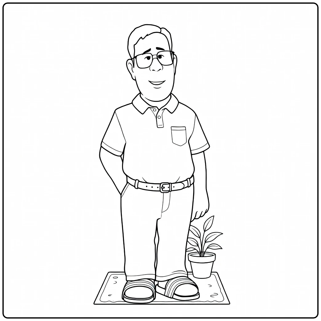 Jin Lee coloring page