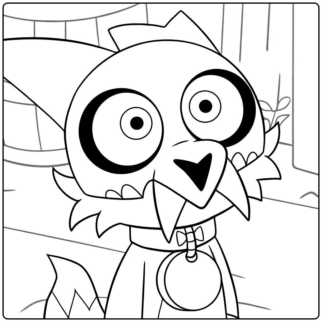 King coloring page