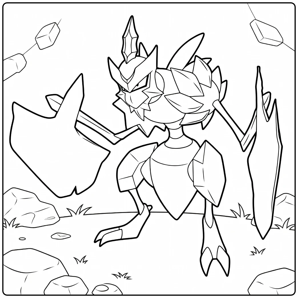 Kleavor coloring page