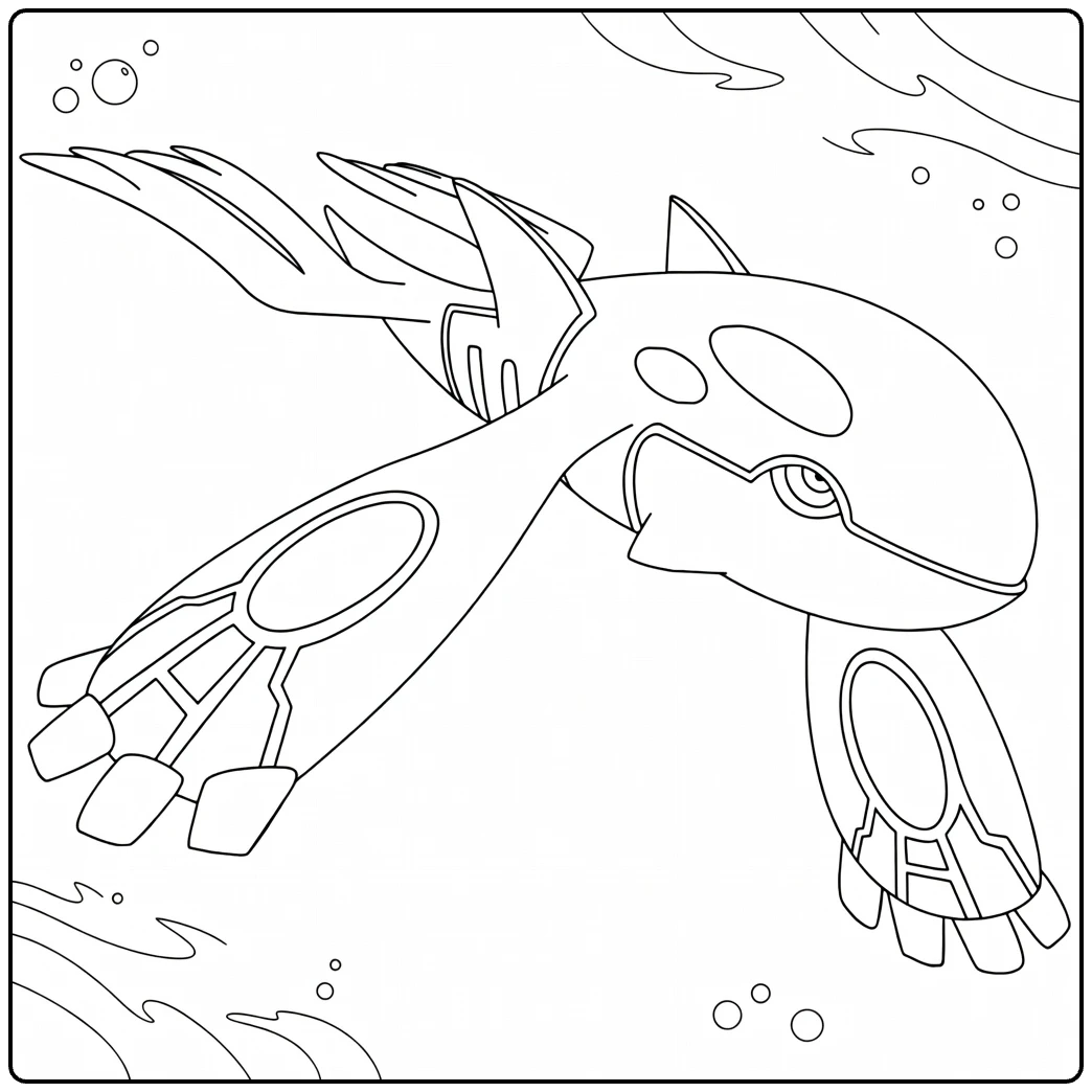Latios coloring page