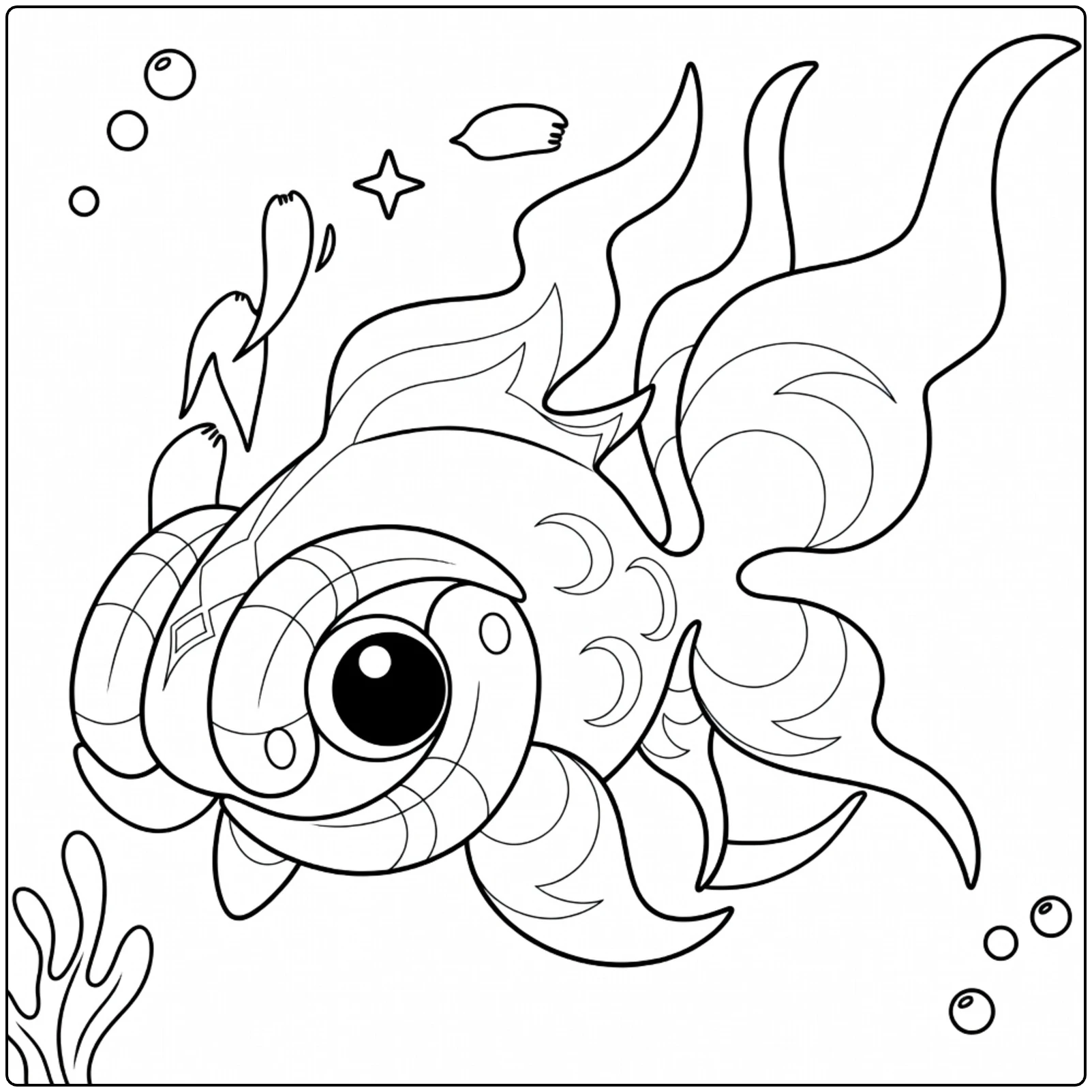 Fun Chi Yu coloring page