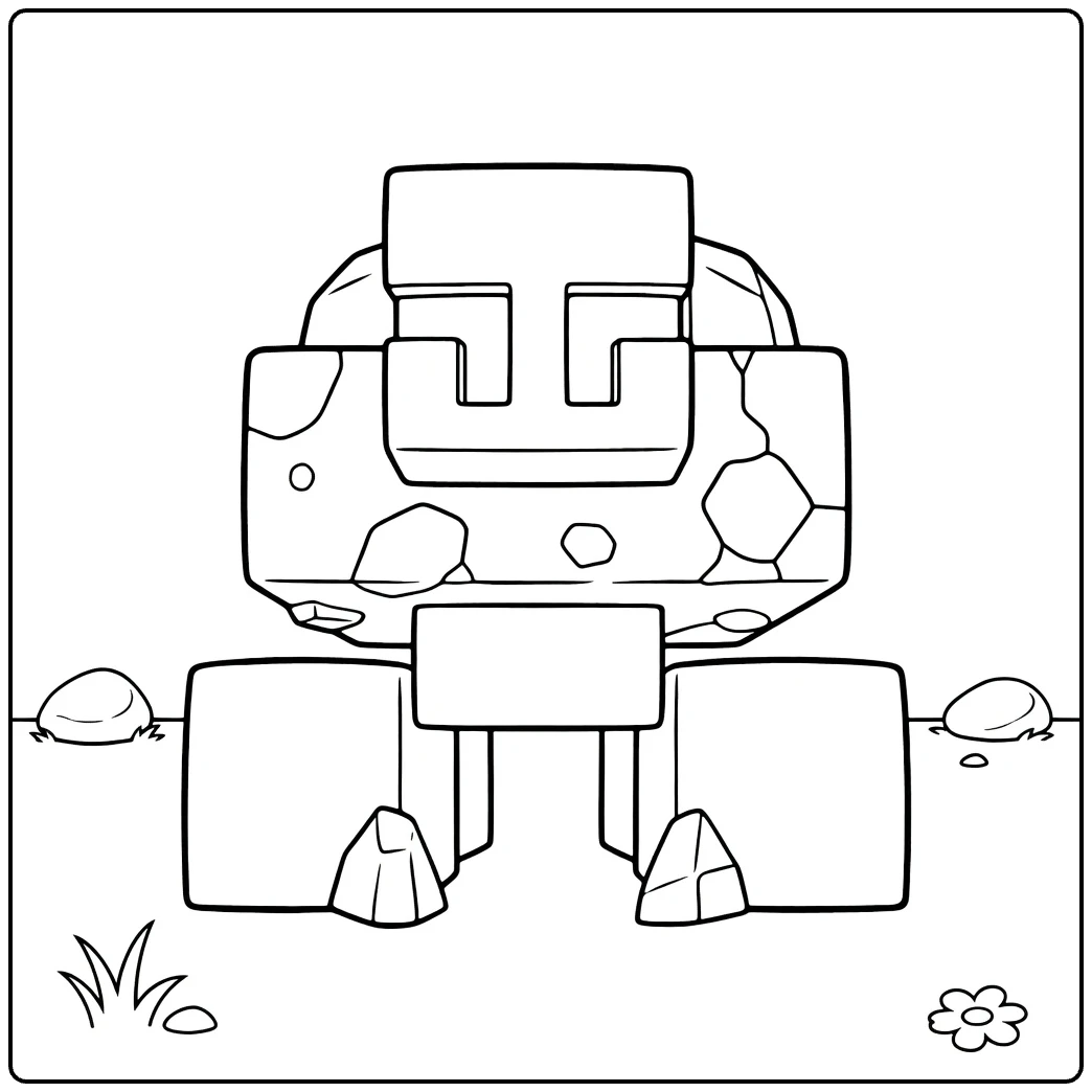 Fun Naclstack for Children coloring page