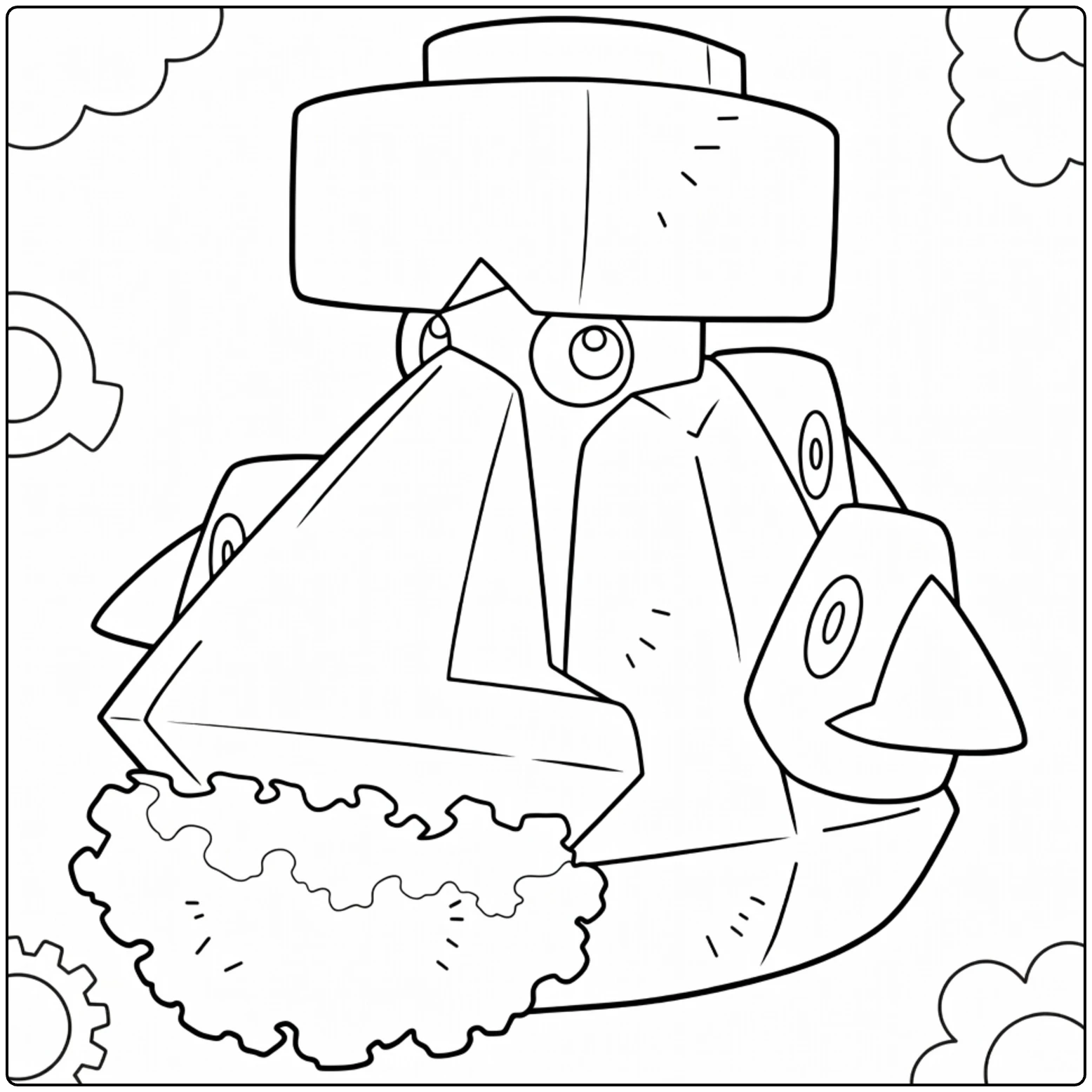 Fun Probopass for Pokemon Fans coloring page