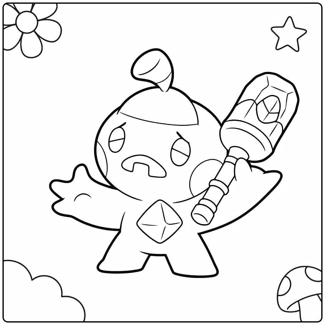 Fun Tinkatink for Children coloring page