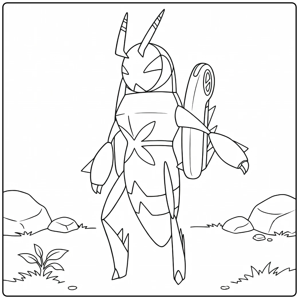 Lokix coloring page