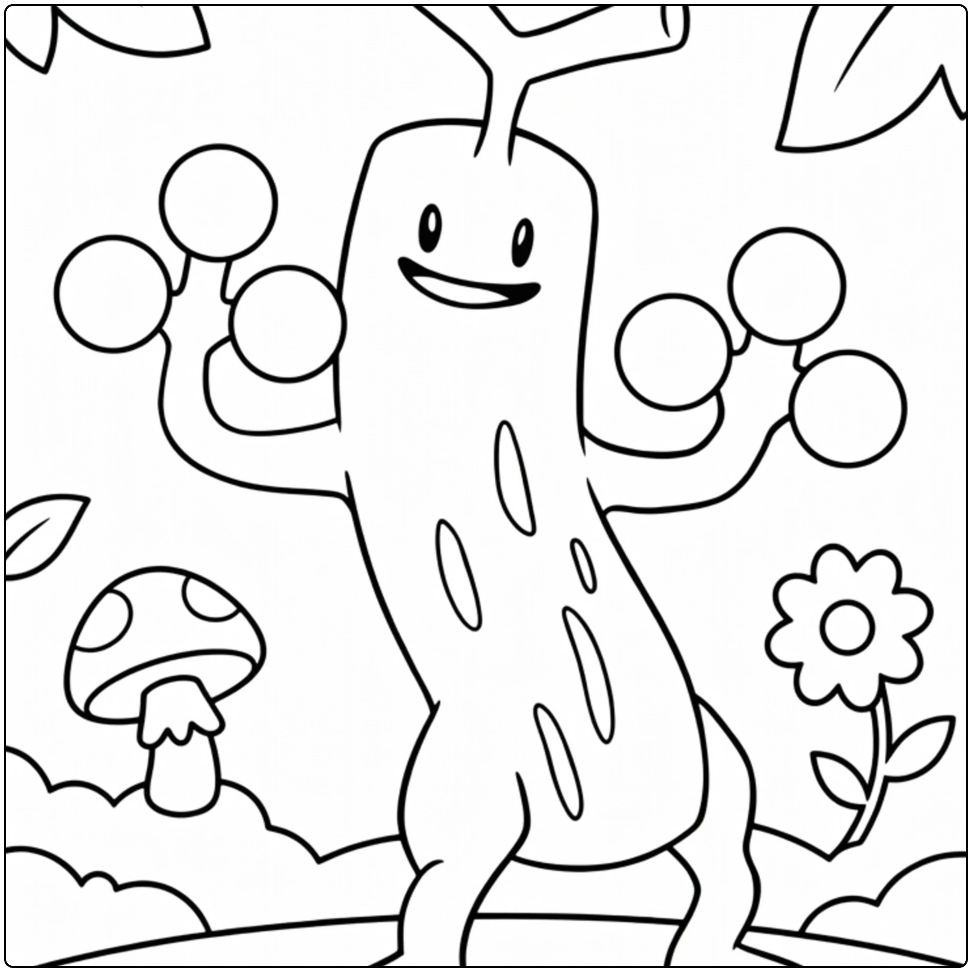 Mega Aerodactyl for Young Fans coloring page