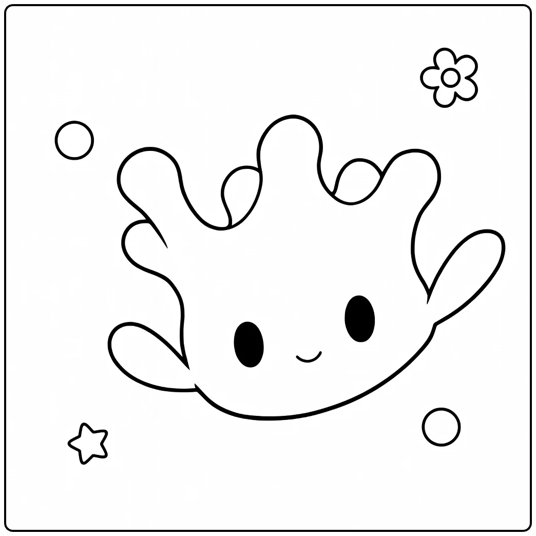 Milcery Fun Room Pokemon coloring page