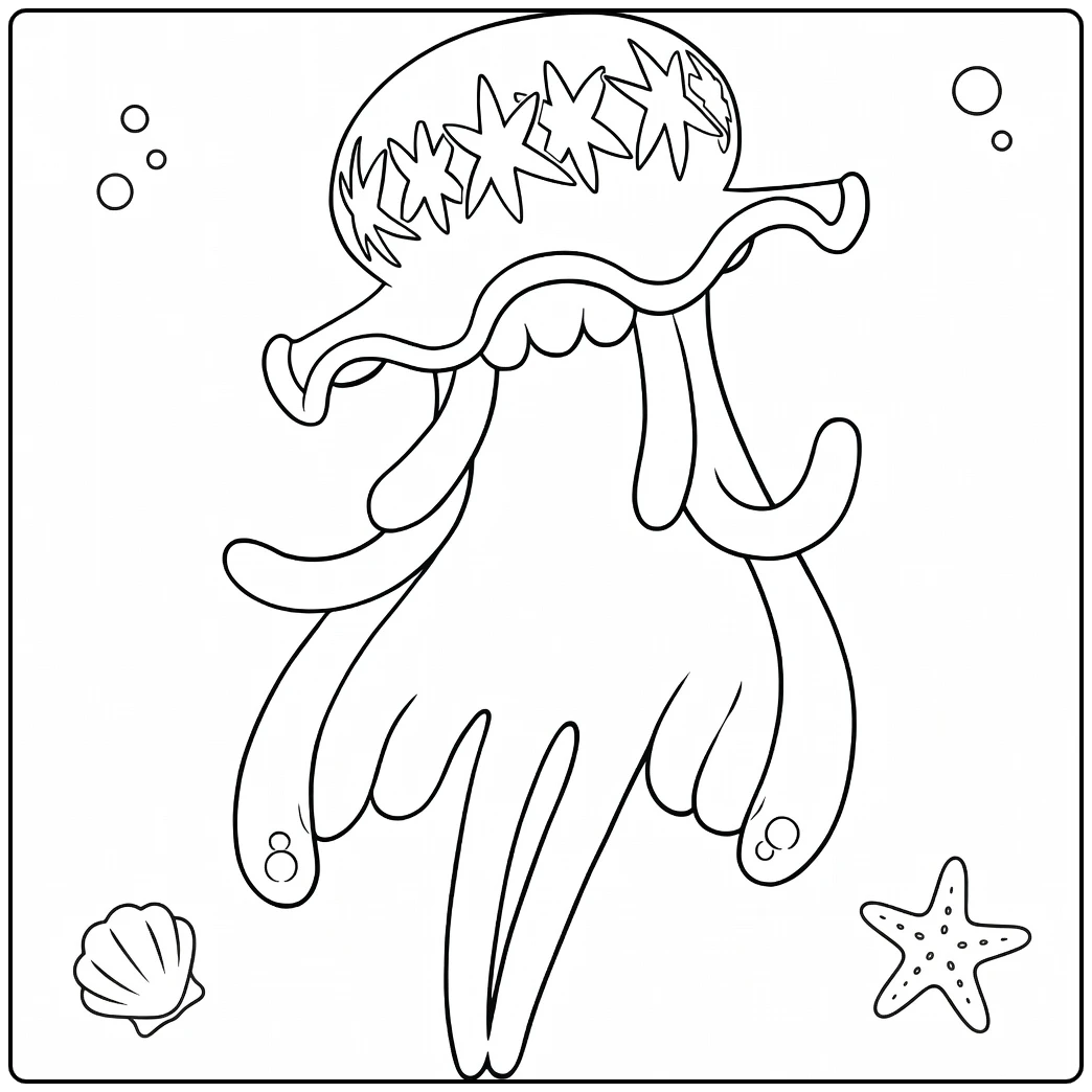 Nihilego and coloring page