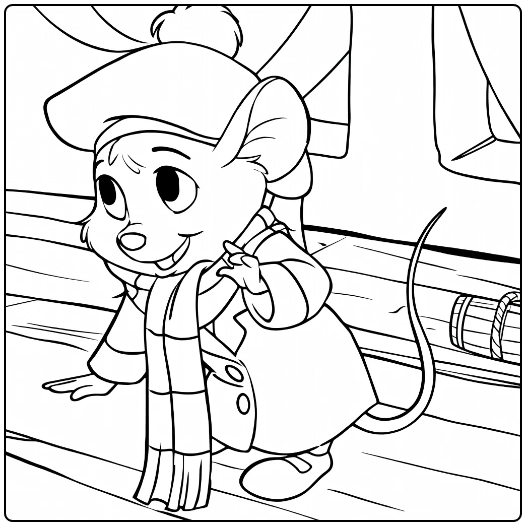 Olivia Flaversham coloring page