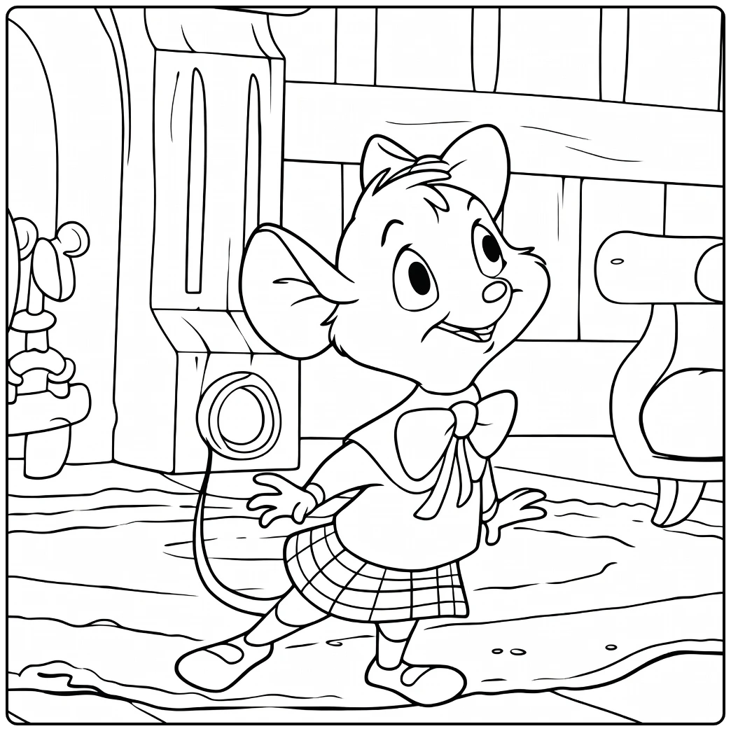 Olivia Flaversham coloring page